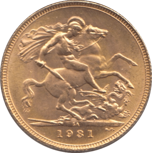 1931 GOLD SOVEREIGN ( UNC ) SOUTH AFRICA MINT - SOVEREIGN - Cambridgeshire Coins