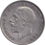 1931 HALF CROWN ( GVF ) - HALF FARTHING - Cambridgeshire Coins