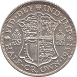 1931 HALFCROWN ( AUNC ) - HALFCROWN - Cambridgeshire Coins