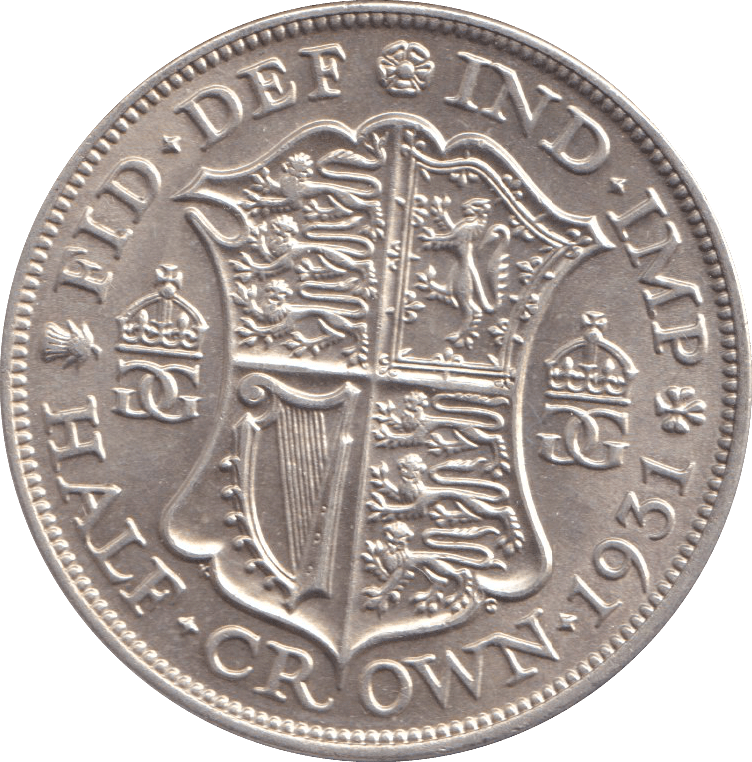 1931 HALFCROWN ( AUNC ) - HALFCROWN - Cambridgeshire Coins