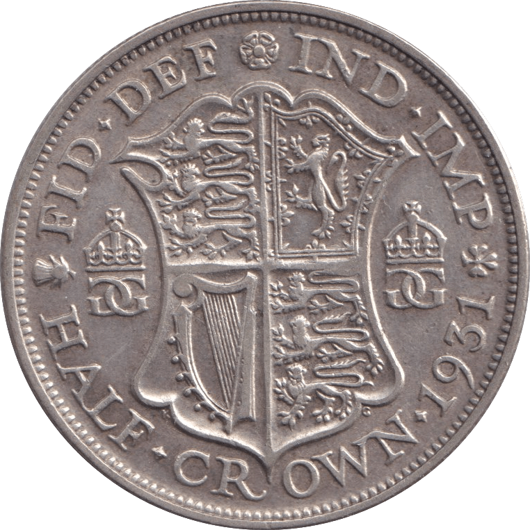 1931 HALFCROWN ( EF ) - HALFCROWN - Cambridgeshire Coins