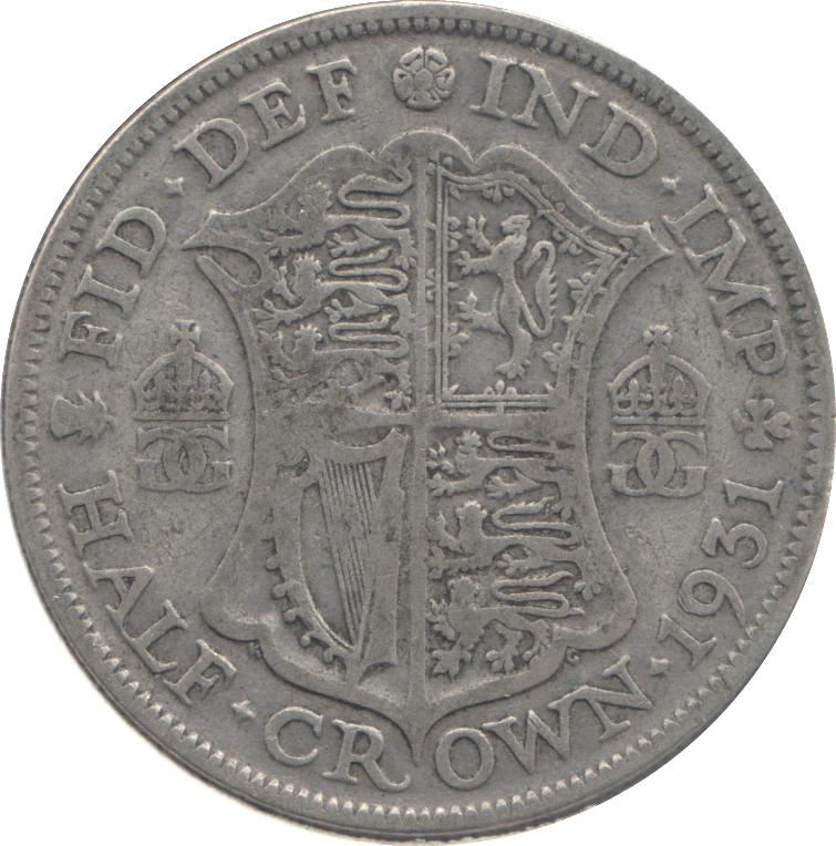 1931 HALFCROWN ( FINE ) - HALFCROWN - Cambridgeshire Coins