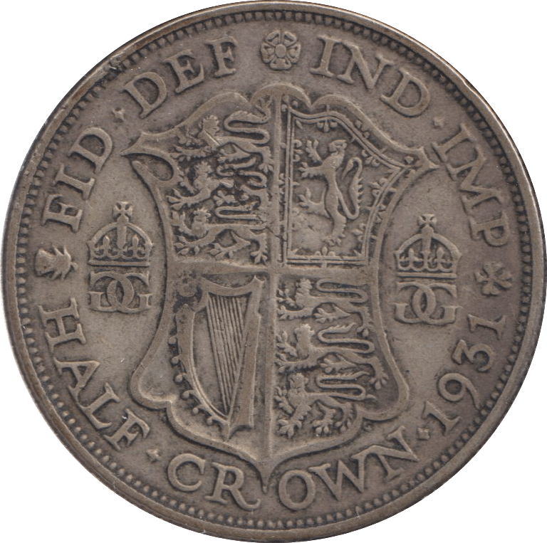 1931 HALFCROWN ( FINE ) - HALFCROWN - Cambridgeshire Coins