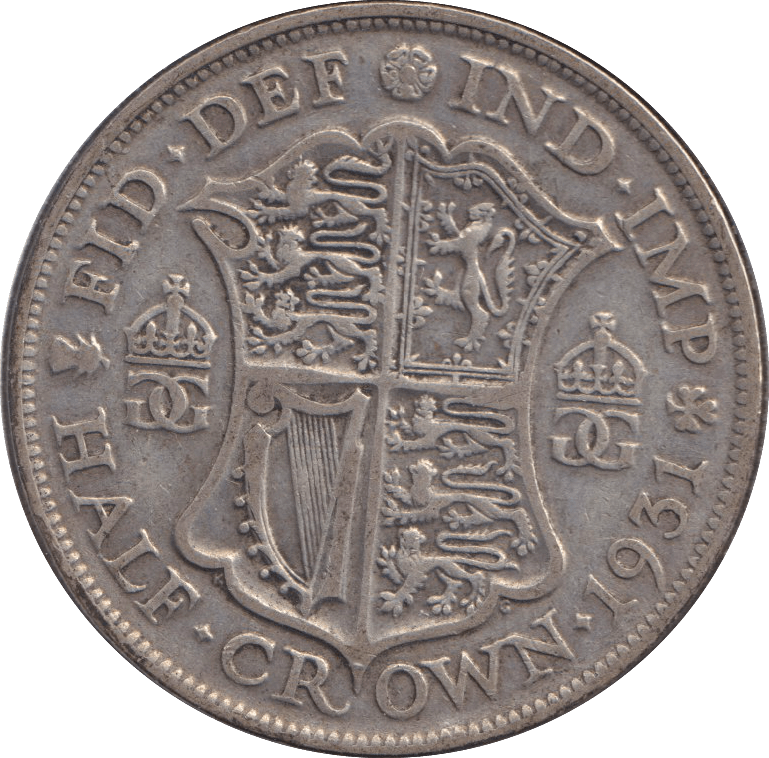 1931 HALFCROWN ( FINE ) - HALFCROWN - Cambridgeshire Coins