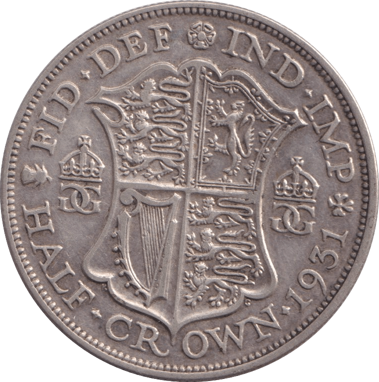 1931 HALFCROWN ( GVF ) - HALFCROWN - Cambridgeshire Coins