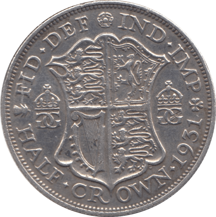 1931 HALFCROWN ( GVF ) - HALFCROWN - Cambridgeshire Coins