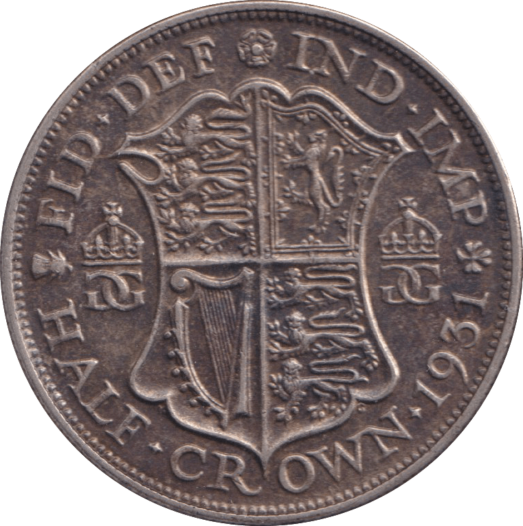 1931 HALFCROWN ( GVF ) - HALFCROWN - Cambridgeshire Coins