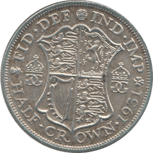 1931 HALFCROWN ( UNC ) - HALFCROWN - Cambridgeshire Coins