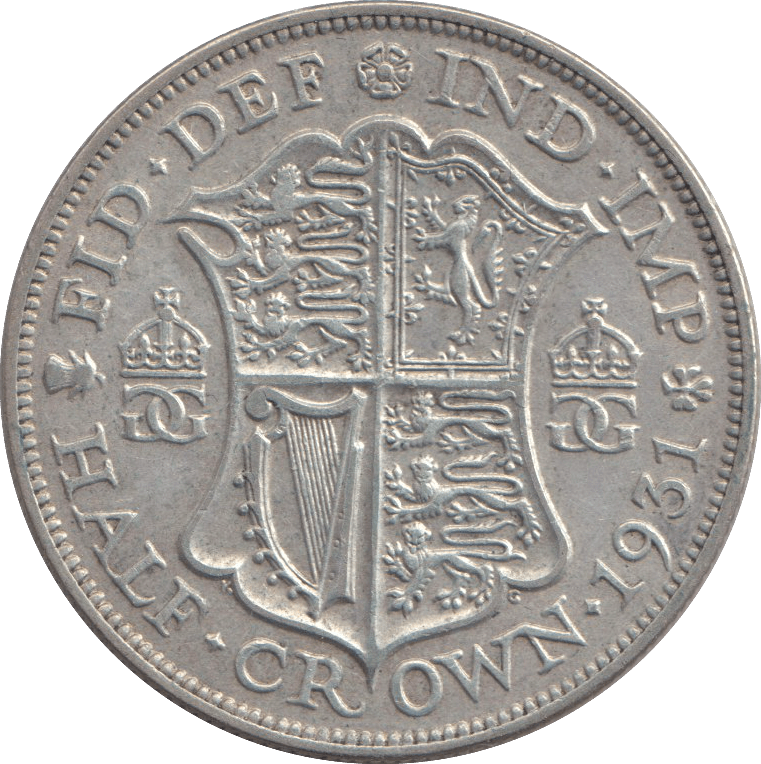 1931 HALFCROWN ( VF ) - HALFCROWN - Cambridgeshire Coins