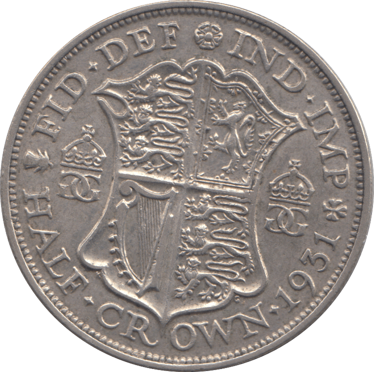 1931 HALFCROWN ( VF ) - HALFCROWN - Cambridgeshire Coins