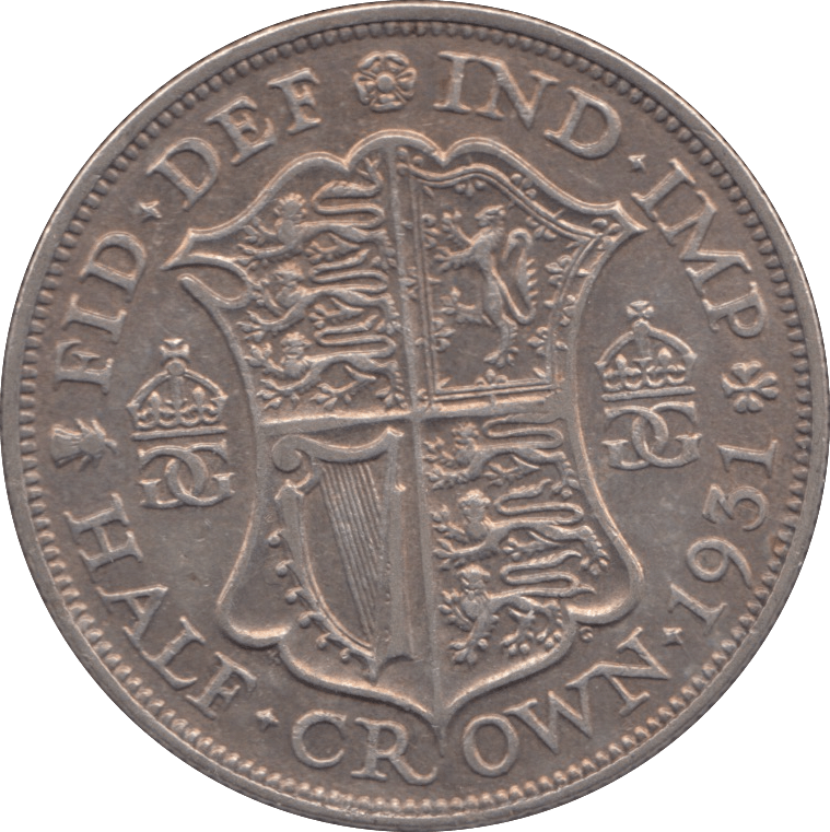 1931 HALFCROWN ( VF ) - HALFCROWN - Cambridgeshire Coins