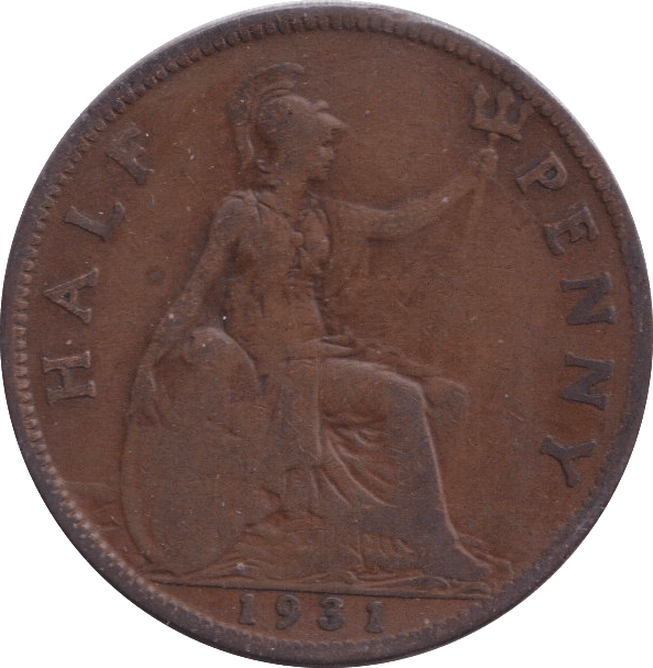1931 HALFPENNY ( FINE ) - HALFPENNY - Cambridgeshire Coins