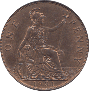 1931 PENNY ( AUNC ) - PENNY - Cambridgeshire Coins