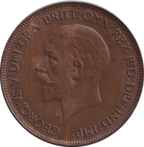 1931 PENNY ( AUNC ) - PENNY - Cambridgeshire Coins