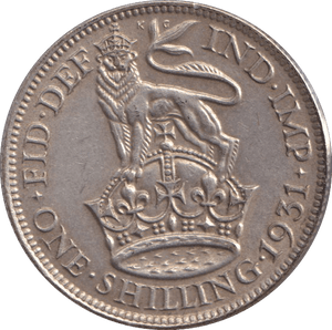 1931 SHILLING ( EF ) - SHILLING - Cambridgeshire Coins
