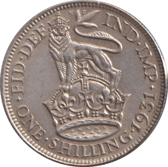1931 SHILLING ( EF ) - SHILLING - Cambridgeshire Coins