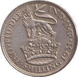 1931 SHILLING ( EF ) - SHILLING - Cambridgeshire Coins