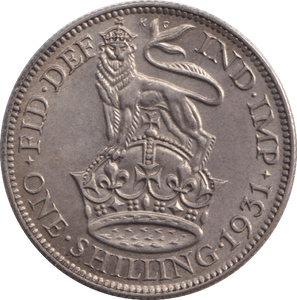 1931 SHILLING ( EF ) - SHILLING - Cambridgeshire Coins