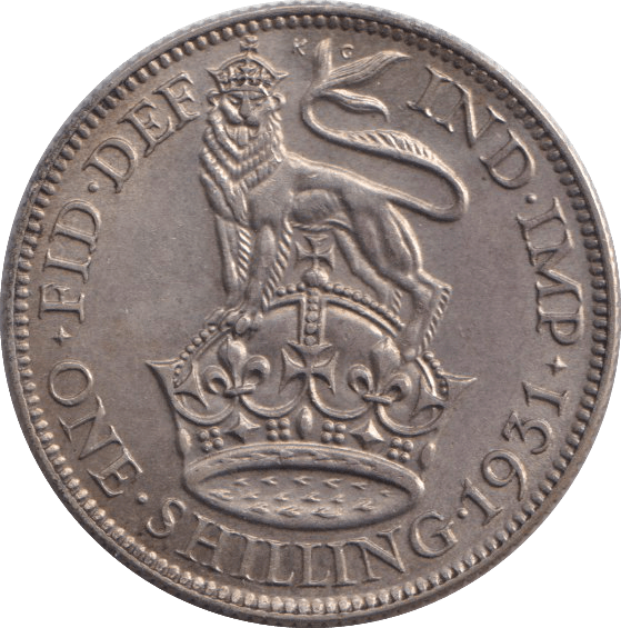 1931 SHILLING ( EF ) - SHILLING - Cambridgeshire Coins