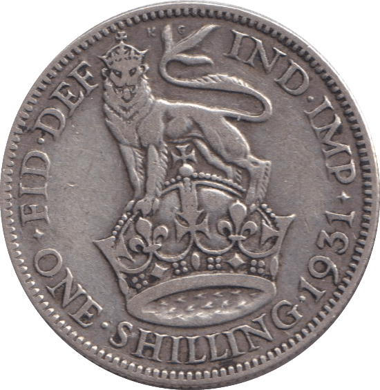 1931 SHILLING ( FINE ) - SHILLING - Cambridgeshire Coins
