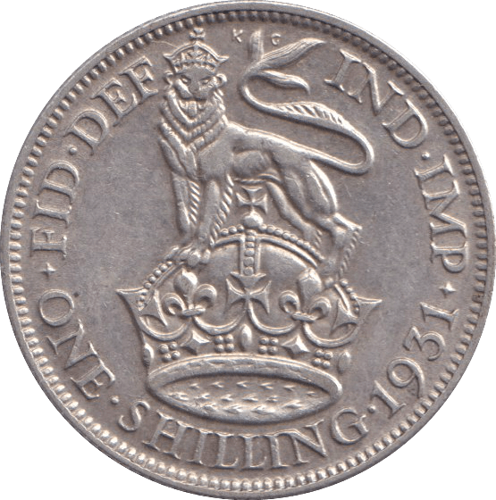 1931 SHILLING ( GVF ) ENGLISH - SHILLING - Cambridgeshire Coins