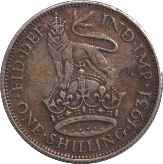 1931 SHILLING ( GVF ) - SHILLING - Cambridgeshire Coins