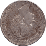1931 SILVER 2 1/2 GULDEN NETHERLANDS - SILVER WORLD COINS - Cambridgeshire Coins
