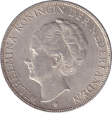 1931 SILVER 2 1/2 GULDEN NETHERLANDS - SILVER WORLD COINS - Cambridgeshire Coins