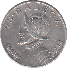 1931 SILVER BALBOA PANAMA - SILVER WORLD COINS - Cambridgeshire Coins