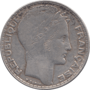 1931 SILVER FRANCE 10 FRANC - SILVER WORLD COINS - Cambridgeshire Coins