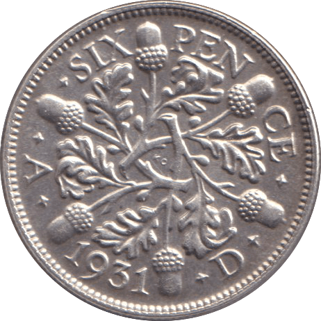 1931 SIXPENCE ( AUNC ) - SIXPENCE - Cambridgeshire Coins