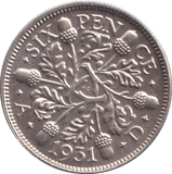 1931 SIXPENCE ( BU ) - SIXPENCE - Cambridgeshire Coins