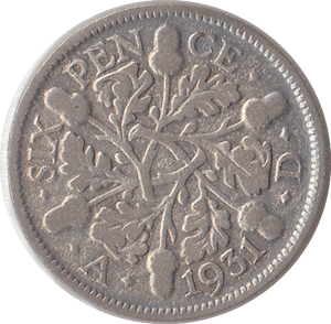 1931 SIXPENCE ( FINE ) - SIXPENCE - Cambridgeshire Coins