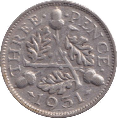 1931 THREEPENCE ( GF ) - THREEPENCE - Cambridgeshire Coins