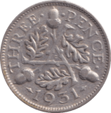 1931 THREEPENCE ( GF ) - THREEPENCE - Cambridgeshire Coins