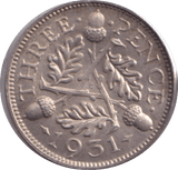 1931 THREEPENCE ( UNC ) - Threepence - Cambridgeshire Coins