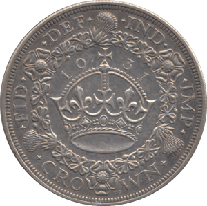1931 WREATH CROWN ( GVF ) - CROWN - Cambridgeshire Coins