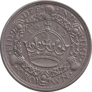 1932 CROWN ( GVF ) - CROWN - Cambridgeshire Coins