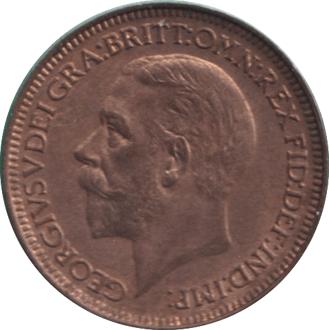 1932 FARTHING ( BU ) - FARTHING - Cambridgeshire Coins