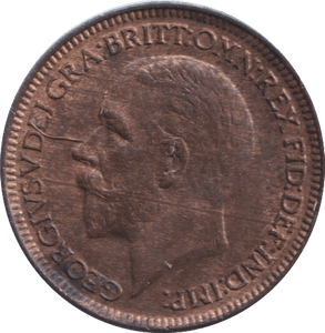 1932 FARTHING ( EF ) - FARTHING - Cambridgeshire Coins