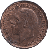 1932 FARTHING ( EF ) - FARTHING - Cambridgeshire Coins