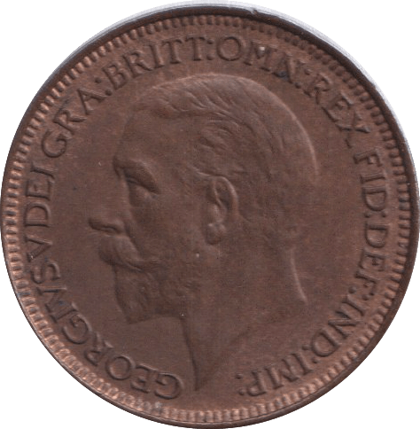 1932 FARTHING ( EF ) - FARTHING - Cambridgeshire Coins