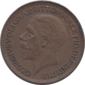 1932 FARTHING ( EF ) - HALFPENNY - Cambridgeshire Coins
