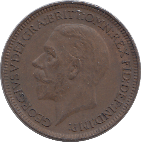 1932 FARTHING ( EF ) - HALFPENNY - Cambridgeshire Coins