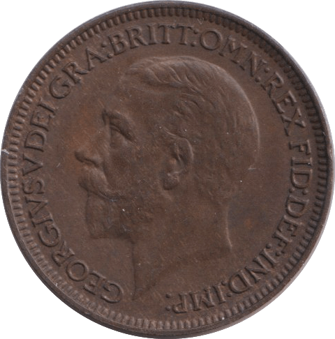 1932 FARTHING ( GVF ) - FARTHING - Cambridgeshire Coins