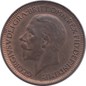 1932 FARTHING ( UNC ) - Farthing - Cambridgeshire Coins