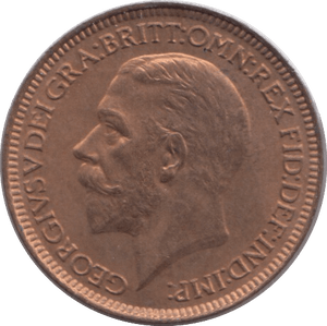 1932 FARTHING ( UNC ) - Farthing - Cambridgeshire Coins