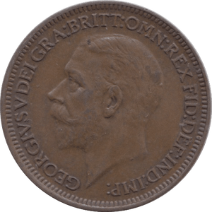 1932 FARTHING ( UNC ) - Farthing - Cambridgeshire Coins