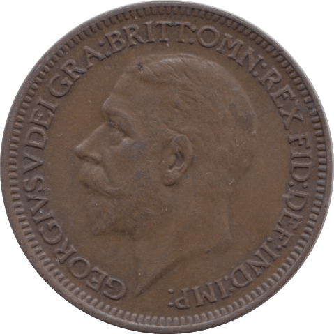 1932 FARTHING ( UNC ) - Farthing - Cambridgeshire Coins