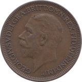 1932 FARTHING ( UNC ) - Farthing - Cambridgeshire Coins